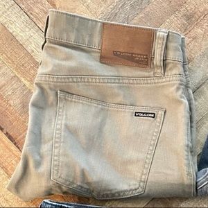 Mens Volcom Vorta Slim Straight Jeans